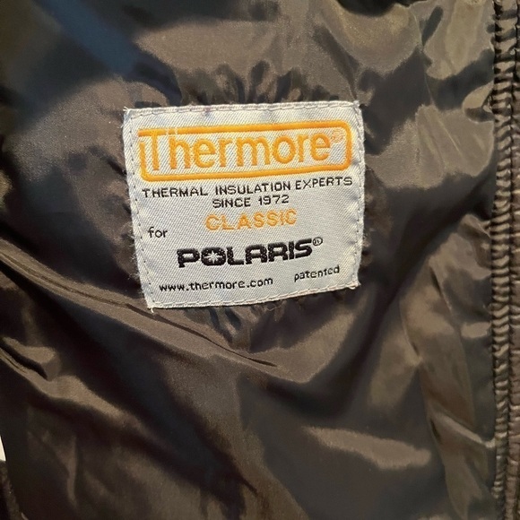 women Polaris soft shell jacket black/hot pink trim. Snowmobile Size medium. - Picture 6 of 10